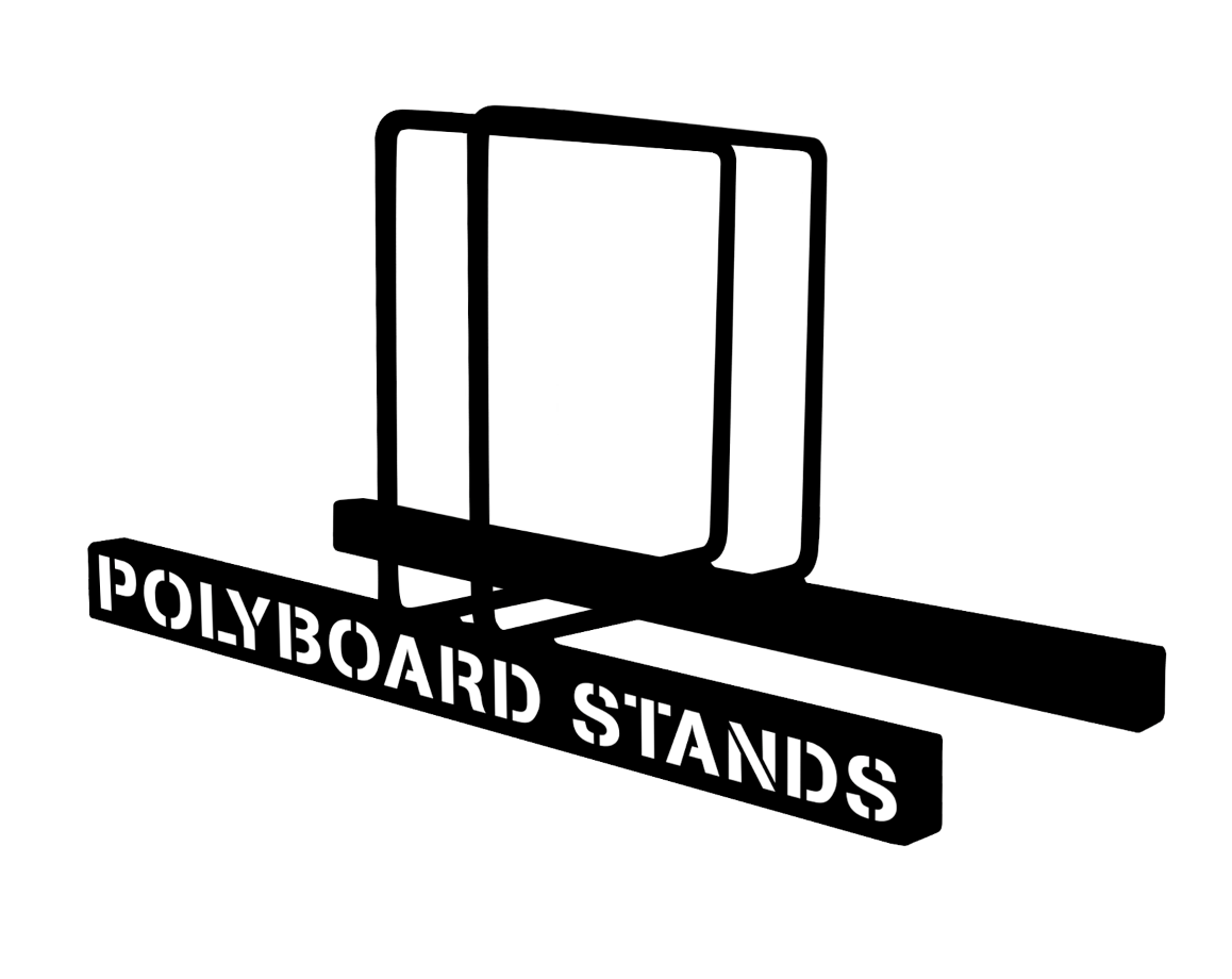 Polyboard stands